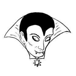 ぬりえページ: 吸血鬼 (キャラクター) #85890 - 無料の印刷可能なぬりえページ