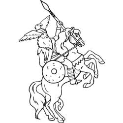 ぬりえページ: バイキング (キャラクター) #149377 - 無料の印刷可能なぬりえページ