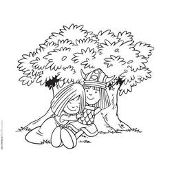ぬりえページ: バイキング (キャラクター) #149462 - 無料の印刷可能なぬりえページ