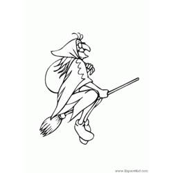 ぬりえページ: 魔女 (キャラクター) #108186 - 無料の印刷可能なぬりえページ