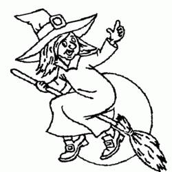 ぬりえページ: 魔女 (キャラクター) #108195 - 無料の印刷可能なぬりえページ