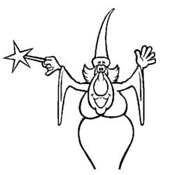 ぬりえページ: 魔女 (キャラクター) #108370 - 無料の印刷可能なぬりえページ