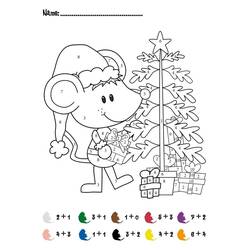 ぬりえ: クリスマスマジック塗り絵 - 無料の印刷可能なぬりえページ