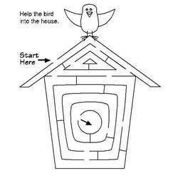 ぬりえページ: 迷路 (教育的) #126509 - 無料の印刷可能なぬりえページ