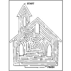 ぬりえページ: 迷路 (教育的) #126627 - 無料の印刷可能なぬりえページ