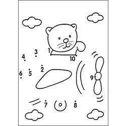 ぬりえページ: 点つなぎぬりえ (教育的) #125936 - 無料の印刷可能なぬりえページ