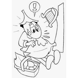 ぬりえ: セミとアリ - 無料の印刷可能なぬりえページ