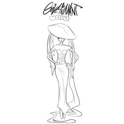 ぬりえページ: Lady Gaga (有名人) #123951 - 無料の印刷可能なぬりえページ