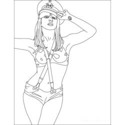 ぬりえページ: Lady Gaga (有名人) #123960 - 無料の印刷可能なぬりえページ
