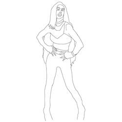 ぬりえページ: Lady Gaga (有名人) #123963 - 無料の印刷可能なぬりえページ