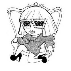 ぬりえページ: Lady Gaga (有名人) #123966 - 無料の印刷可能なぬりえページ