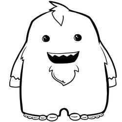 ぬりえ: モンスター - 無料の印刷可能なぬりえページ