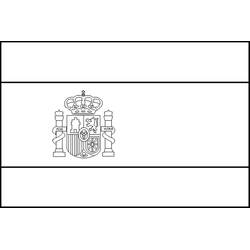 ぬりえ: スペイン - 無料の印刷可能なぬりえページ