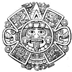 ぬりえページ: アステカ神話 (神々と女神) #111542 - 無料の印刷可能なぬりえページ