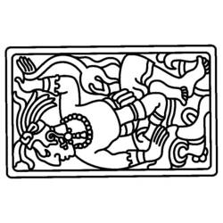 ぬりえページ: アステカ神話 (神々と女神) #111562 - 無料の印刷可能なぬりえページ