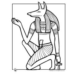 ぬりえページ: エジプト神話 (神々と女神) #111147 - 無料の印刷可能なぬりえページ