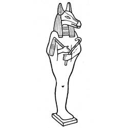 ぬりえページ: エジプト神話 (神々と女神) #111154 - 無料の印刷可能なぬりえページ
