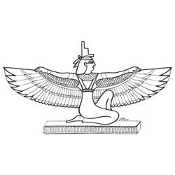 ぬりえページ: エジプト神話 (神々と女神) #111174 - 無料の印刷可能なぬりえページ