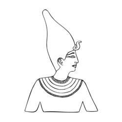 ぬりえページ: エジプト神話 (神々と女神) #111199 - 無料の印刷可能なぬりえページ