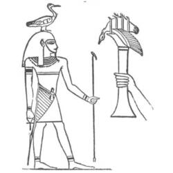 ぬりえページ: エジプト神話 (神々と女神) #111226 - 無料の印刷可能なぬりえページ