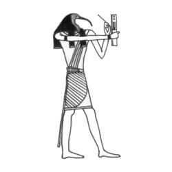 ぬりえページ: エジプト神話 (神々と女神) #111295 - 無料の印刷可能なぬりえページ