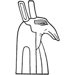 ぬりえページ: エジプト神話 (神々と女神) #111299 - 無料の印刷可能なぬりえページ