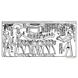 ぬりえページ: エジプト神話 (神々と女神) #111367 - 無料の印刷可能なぬりえページ
