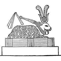 ぬりえページ: エジプト神話 (神々と女神) #111392 - 無料の印刷可能なぬりえページ