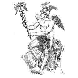 ぬりえページ: ギリシャ神話 (神々と女神) #109636 - 無料の印刷可能なぬりえページ