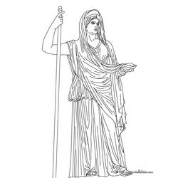 ぬりえページ: ギリシャ神話 (神々と女神) #109643 - 無料の印刷可能なぬりえページ