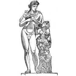 ぬりえページ: ギリシャ神話 (神々と女神) #109645 - 無料の印刷可能なぬりえページ