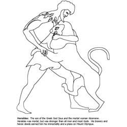 ぬりえページ: ギリシャ神話 (神々と女神) #109662 - 無料の印刷可能なぬりえページ