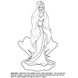 ぬりえページ: ギリシャ神話 (神々と女神) #109685 - 無料の印刷可能なぬりえページ
