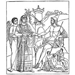 ぬりえページ: ギリシャ神話 (神々と女神) #109690 - 無料の印刷可能なぬりえページ