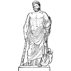 ぬりえページ: ギリシャ神話 (神々と女神) #109714 - 無料の印刷可能なぬりえページ