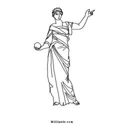 ぬりえページ: ギリシャ神話 (神々と女神) #109719 - 無料の印刷可能なぬりえページ