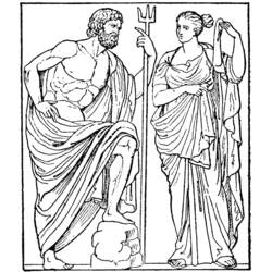 ぬりえページ: ギリシャ神話 (神々と女神) #109772 - 無料の印刷可能なぬりえページ