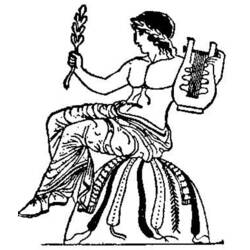 ぬりえページ: ギリシャ神話 (神々と女神) #109815 - 無料の印刷可能なぬりえページ