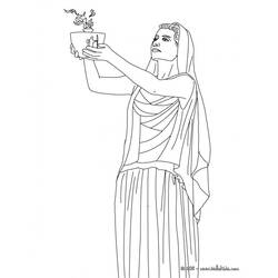 ぬりえページ: ギリシャ神話 (神々と女神) #109831 - 無料の印刷可能なぬりえページ