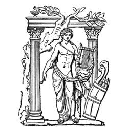 ぬりえページ: ギリシャ神話 (神々と女神) #109913 - 無料の印刷可能なぬりえページ