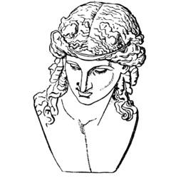 ぬりえページ: ギリシャ神話 (神々と女神) #110008 - 無料の印刷可能なぬりえページ