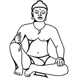 ぬりえページ: ヒンズー教の神話: 仏 (神々と女神) #89507 - 無料の印刷可能なぬりえページ