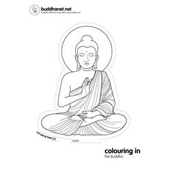 ぬりえページ: ヒンズー教の神話: 仏 (神々と女神) #89532 - 無料の印刷可能なぬりえページ