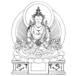 ぬりえページ: ヒンズー教の神話: 仏 (神々と女神) #89533 - 無料の印刷可能なぬりえページ