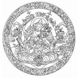 ぬりえページ: ヒンズー教の神話: 仏 (神々と女神) #89536 - 無料の印刷可能なぬりえページ