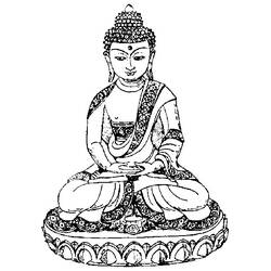 ぬりえページ: ヒンズー教の神話: 仏 (神々と女神) #89549 - 無料の印刷可能なぬりえページ