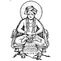 ぬりえページ: ヒンズー教の神話: 仏 (神々と女神) #89554 - 無料の印刷可能なぬりえページ