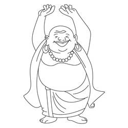 ぬりえページ: ヒンズー教の神話: 仏 (神々と女神) #89564 - 無料の印刷可能なぬりえページ