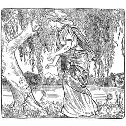 ぬりえページ: 北欧神話 (神々と女神) #110481 - 無料の印刷可能なぬりえページ