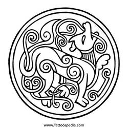 ぬりえページ: 北欧神話 (神々と女神) #110579 - 無料の印刷可能なぬりえページ